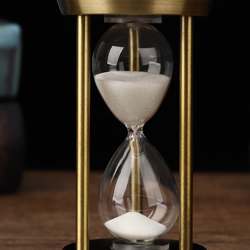 Zandloper Metaal 3 5 10 Minuten Timer Pendel Decoratie Bureau Ornament