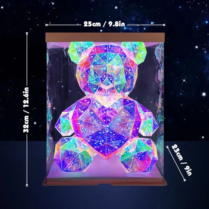 Rozen Beer LED Teddy Beer 30cm