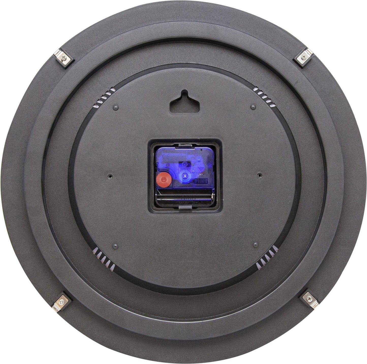 Wandklok 35 cm Bol Glas – Design Klok – Basic Dome