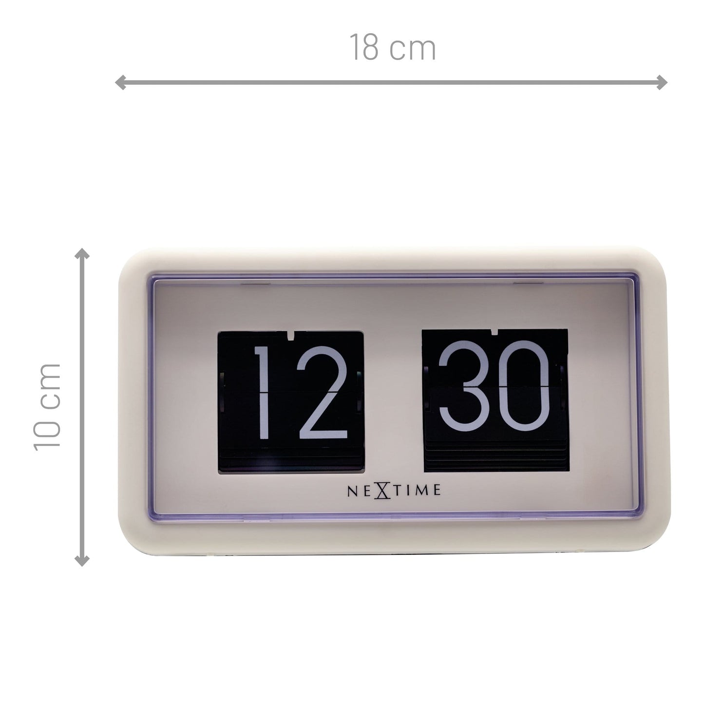 Flip Klok Tafel/Wand – Retro Design Klok – 18 cm
