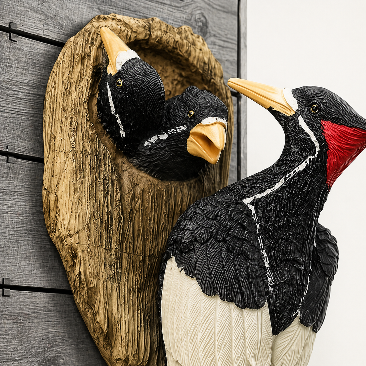 Specht Vogelbeeld Tuin Decoratie