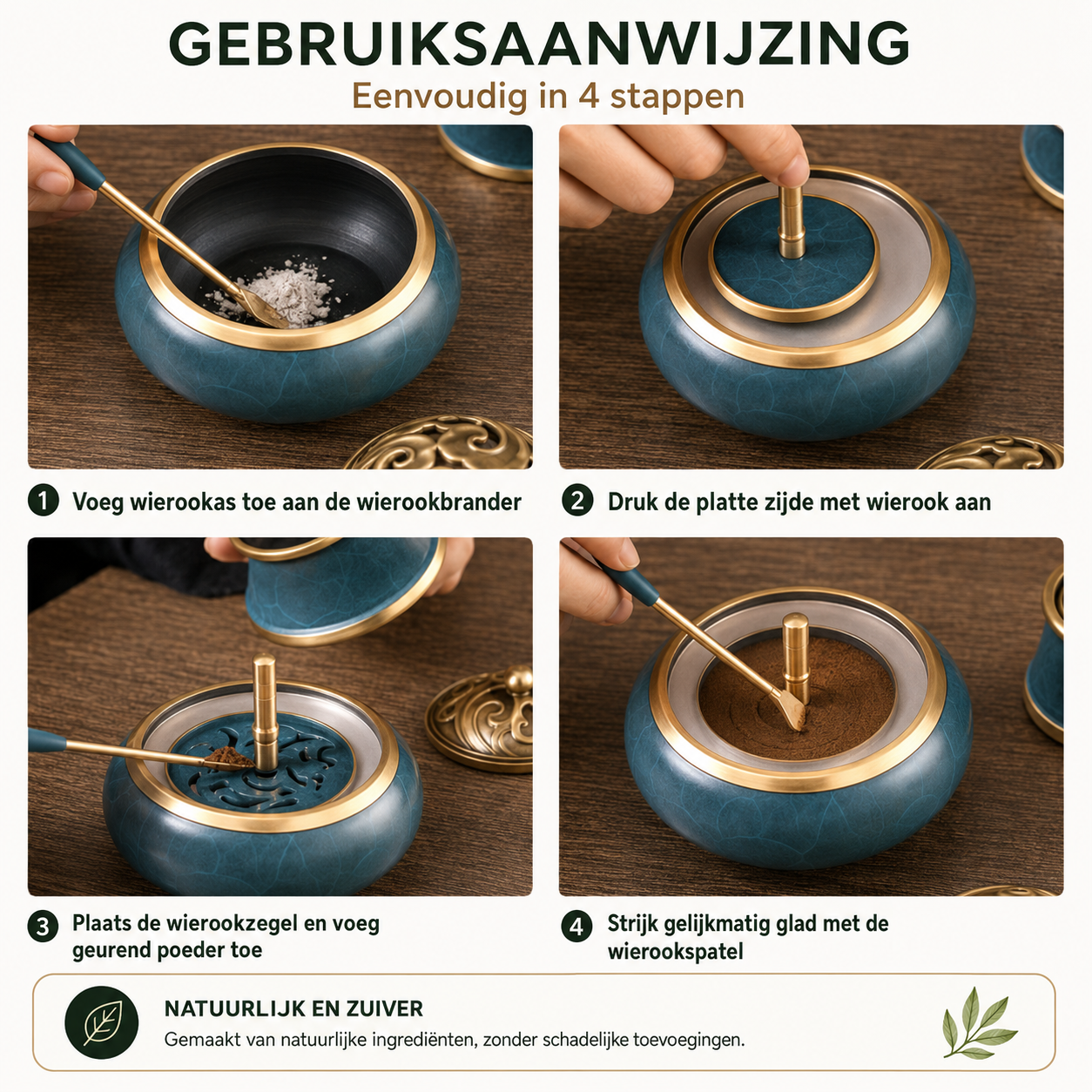 Wierook Ceremonie Set