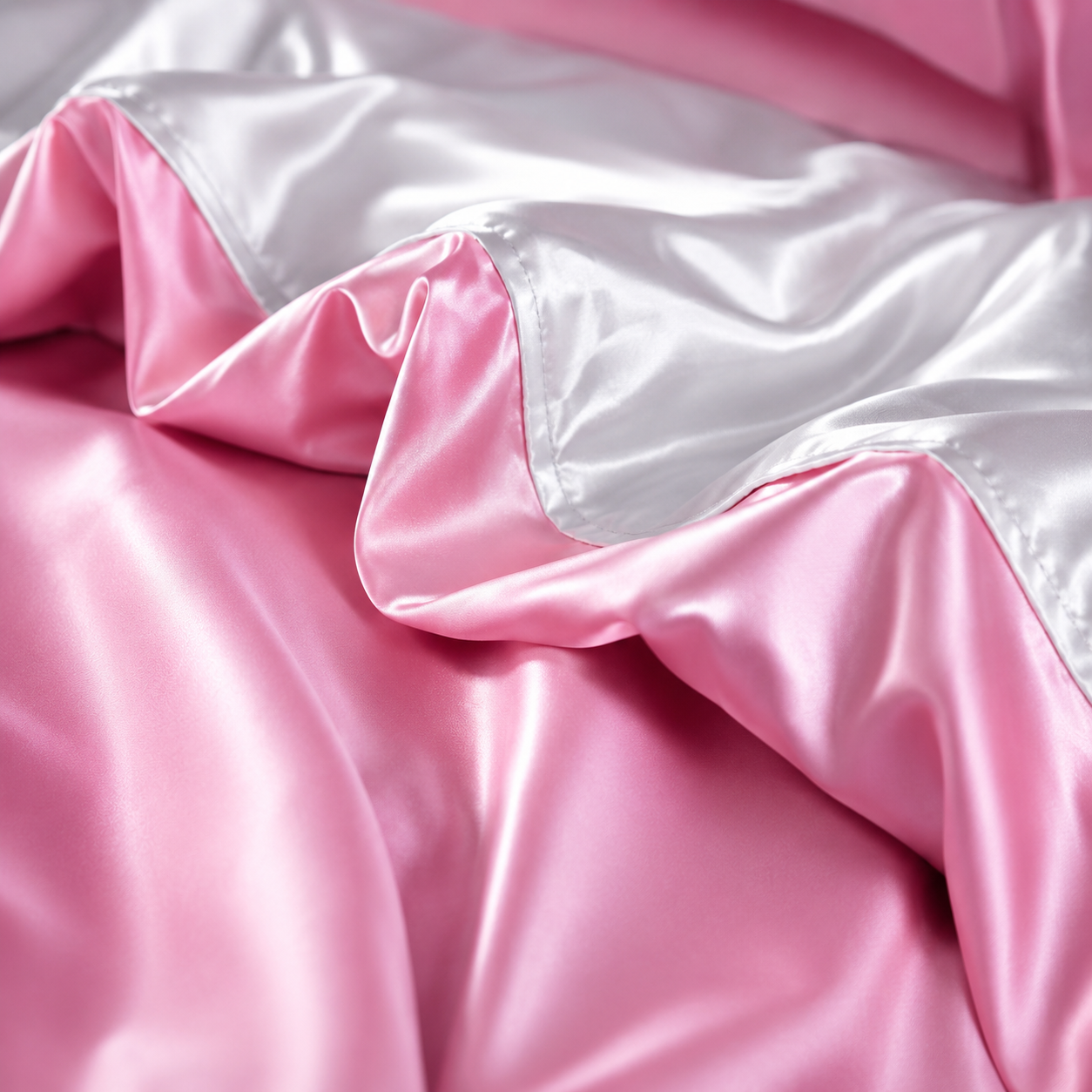 Luxury Silk Bedding Set - 4 Pieces (1 Flat Sheet + 1 Duvet Cover + 2 Pillowcases)
