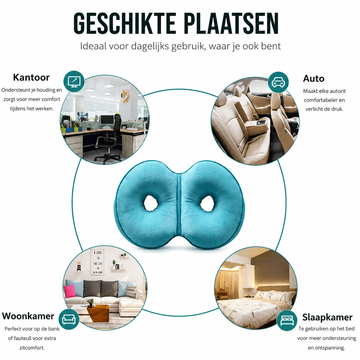 Orthopedisch zitkussen
