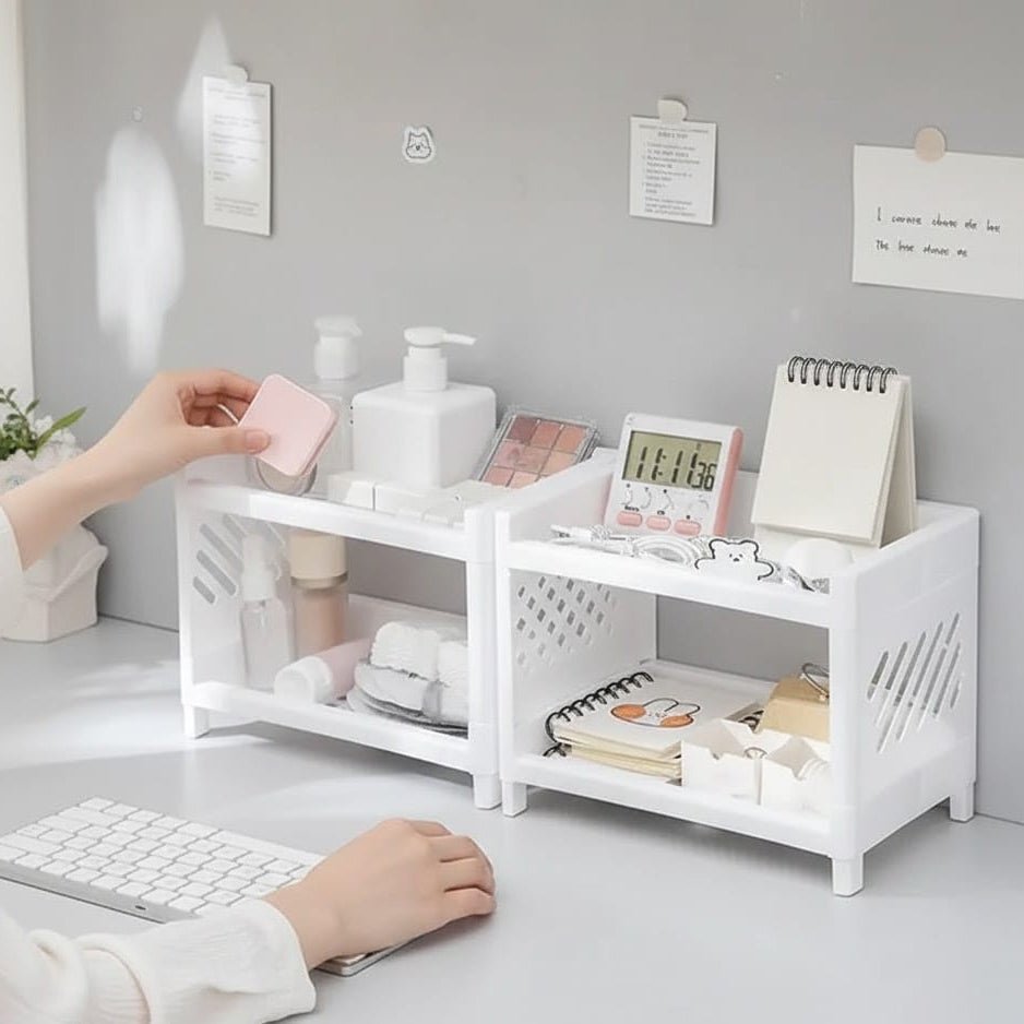 Dubbel opbergrek – keuken organizer