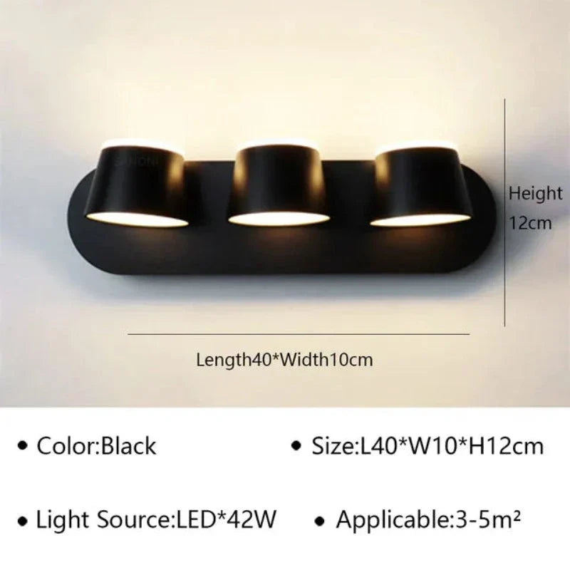 RevolveLumina - Draaibare Wandlamp