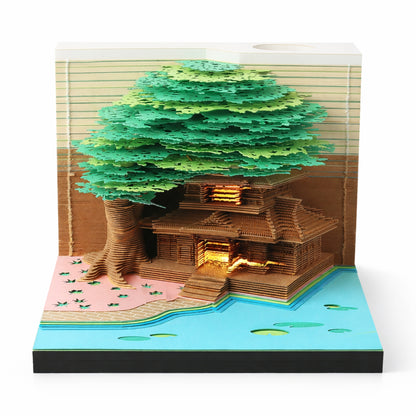 Decolind Memo Pad – 3D – Paddenstoel – Met LED