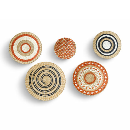 Decolind Wanddecoratie – Stro – 30 cm – Etnisch