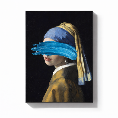 Modern Abstract Canvas – Vrouw Kunst