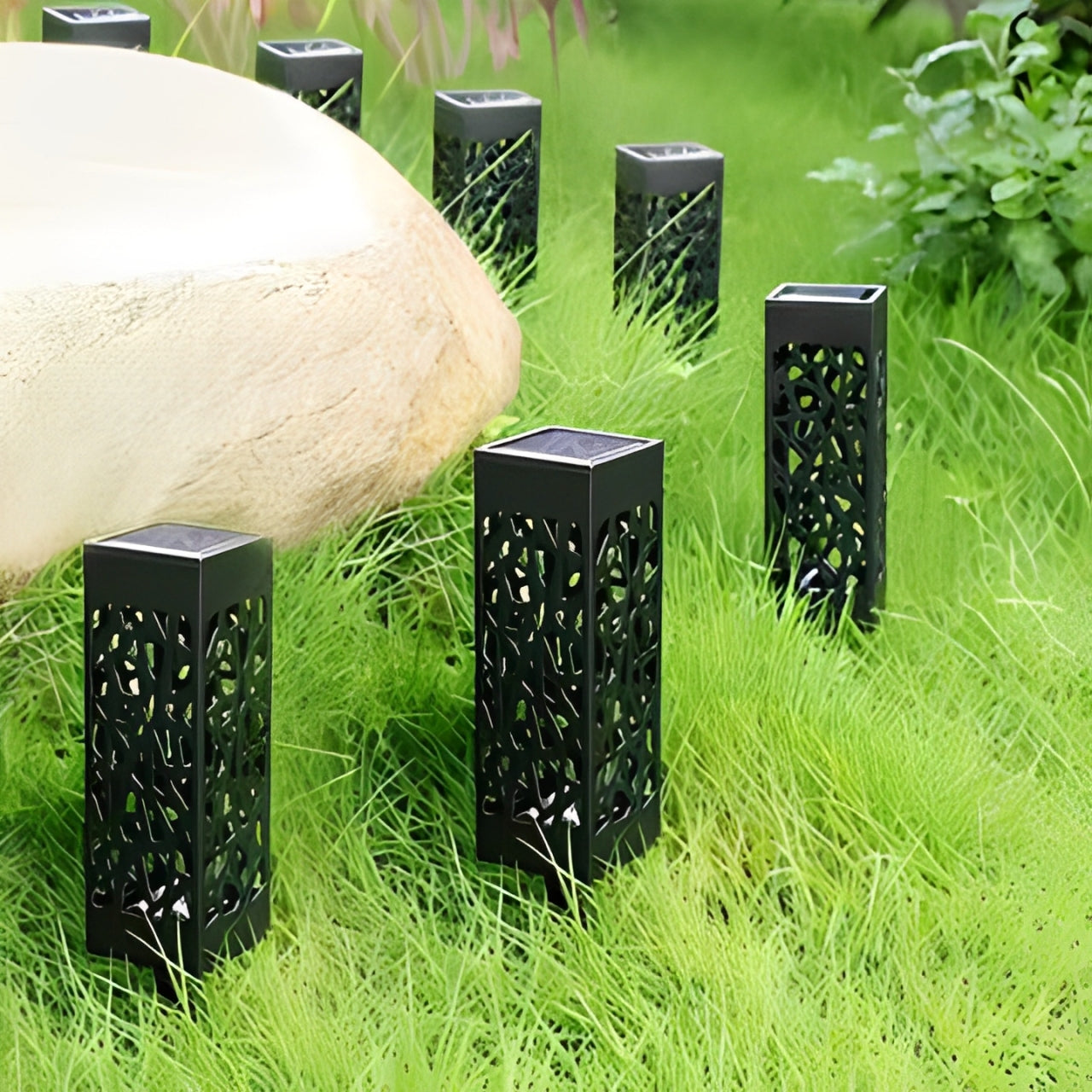 Solar Tuinlamp Paalverlichting Buitenlamp Draadloos LED Zonneverlichting Tuinverlichting