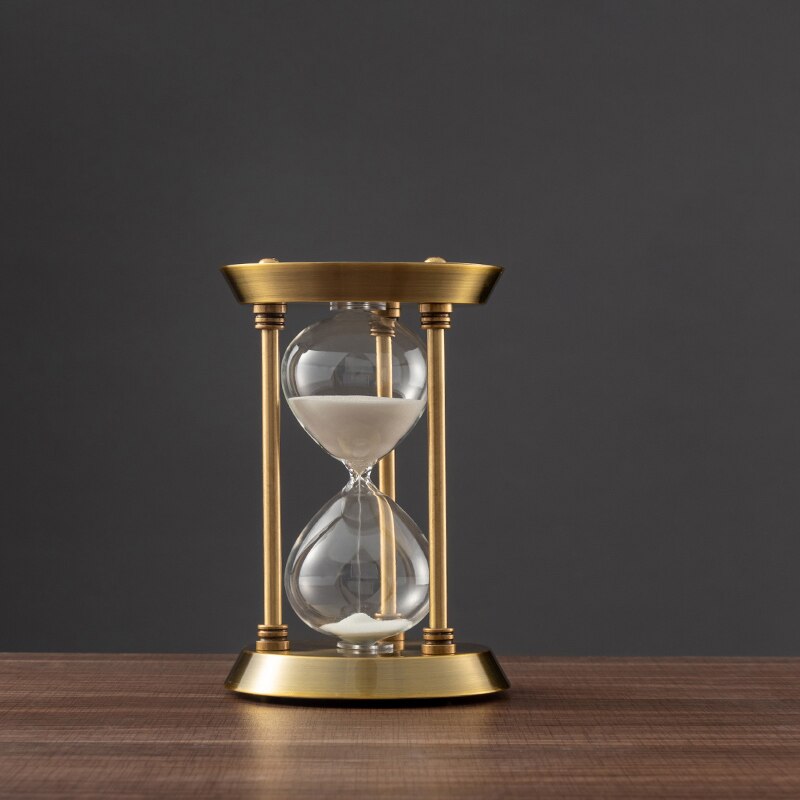 Zandloper Metaal 3 5 10 Minuten Timer Pendel Decoratie Bureau Ornament