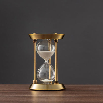 Zandloper Metaal 3 5 10 Minuten Timer Pendel Decoratie Bureau Ornament