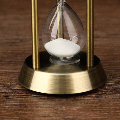 Zandloper Metaal 3 5 10 Minuten Timer Pendel Decoratie Bureau Ornament