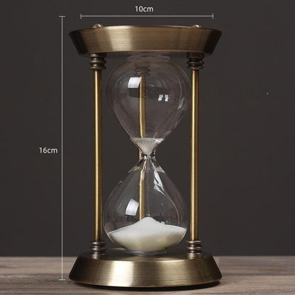 Zandloper Metaal 3 5 10 Minuten Timer Pendel Decoratie Bureau Ornament