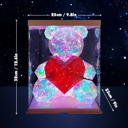 Rozen Beer LED Teddy Beer 30cm