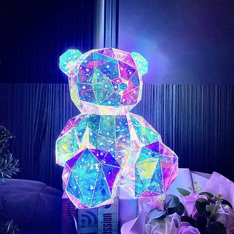 Rozen Beer LED Teddy Beer 30cm