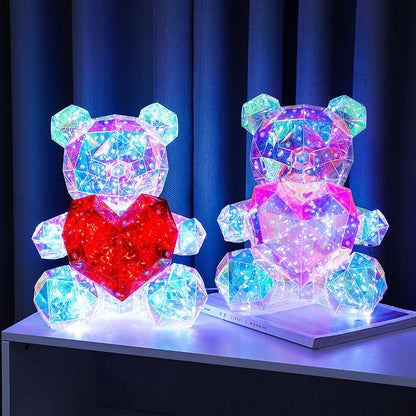 Rozen Beer LED Teddy Beer 30cm