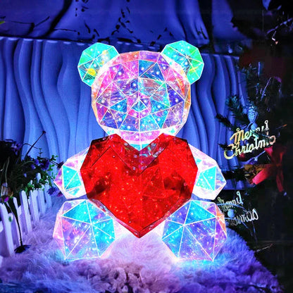 Rozen Beer LED Teddy Beer 30cm