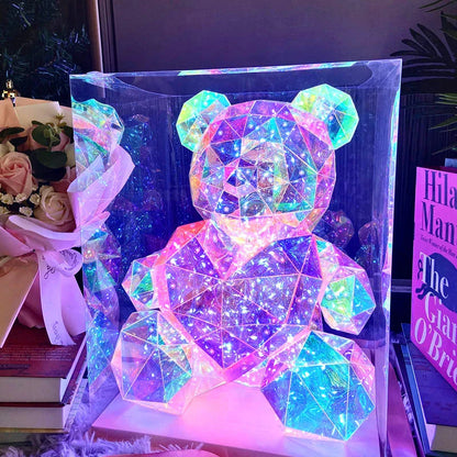 Rozen Beer LED Teddy Beer 30cm