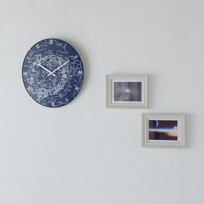 Wandklok 35 cm Glow in the Dark