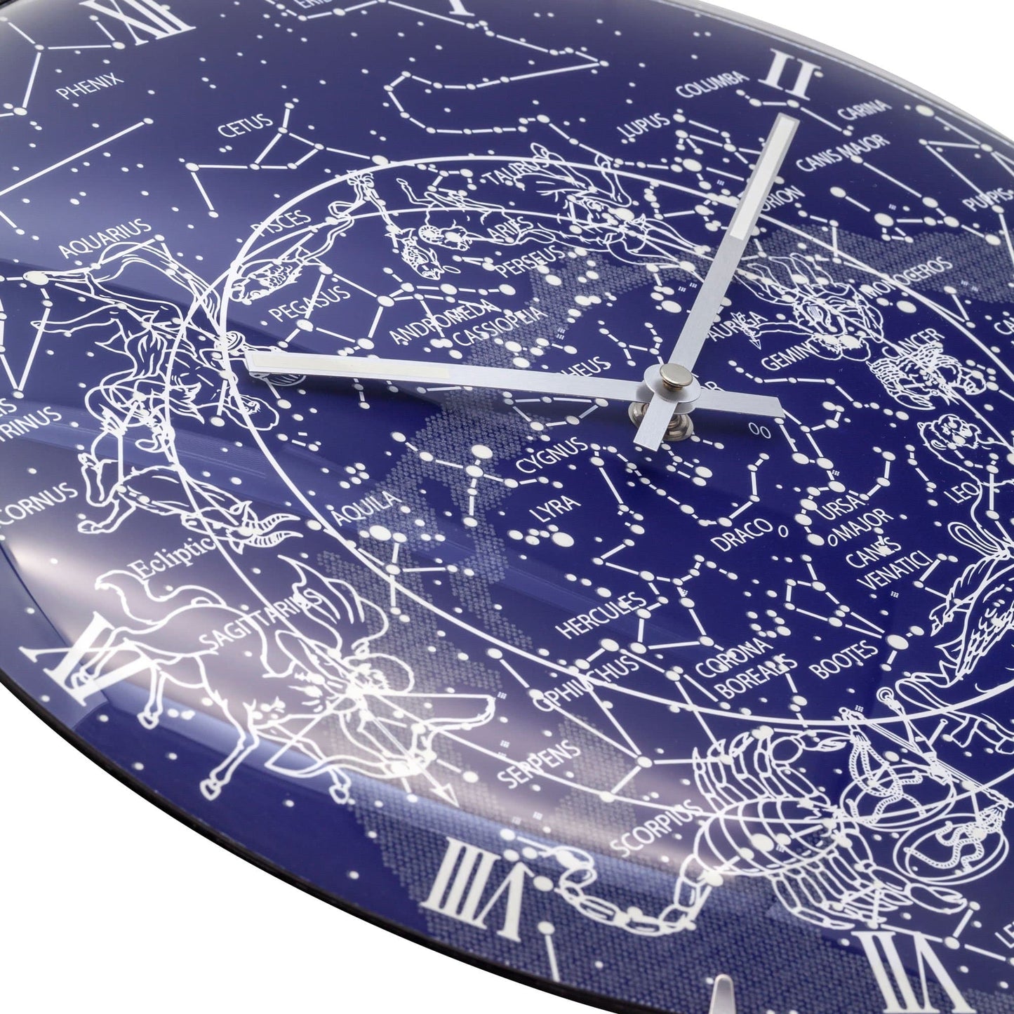 Wandklok 35 cm Glow in the Dark