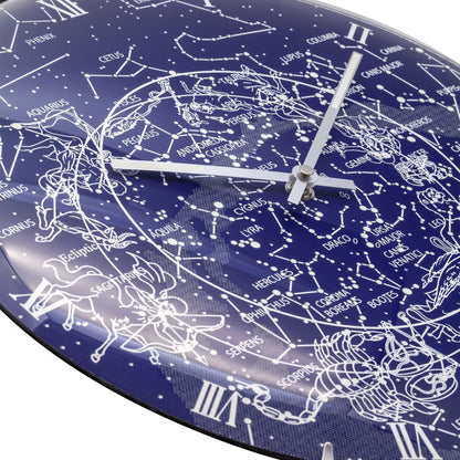 Wandklok 35 cm Glow in the Dark