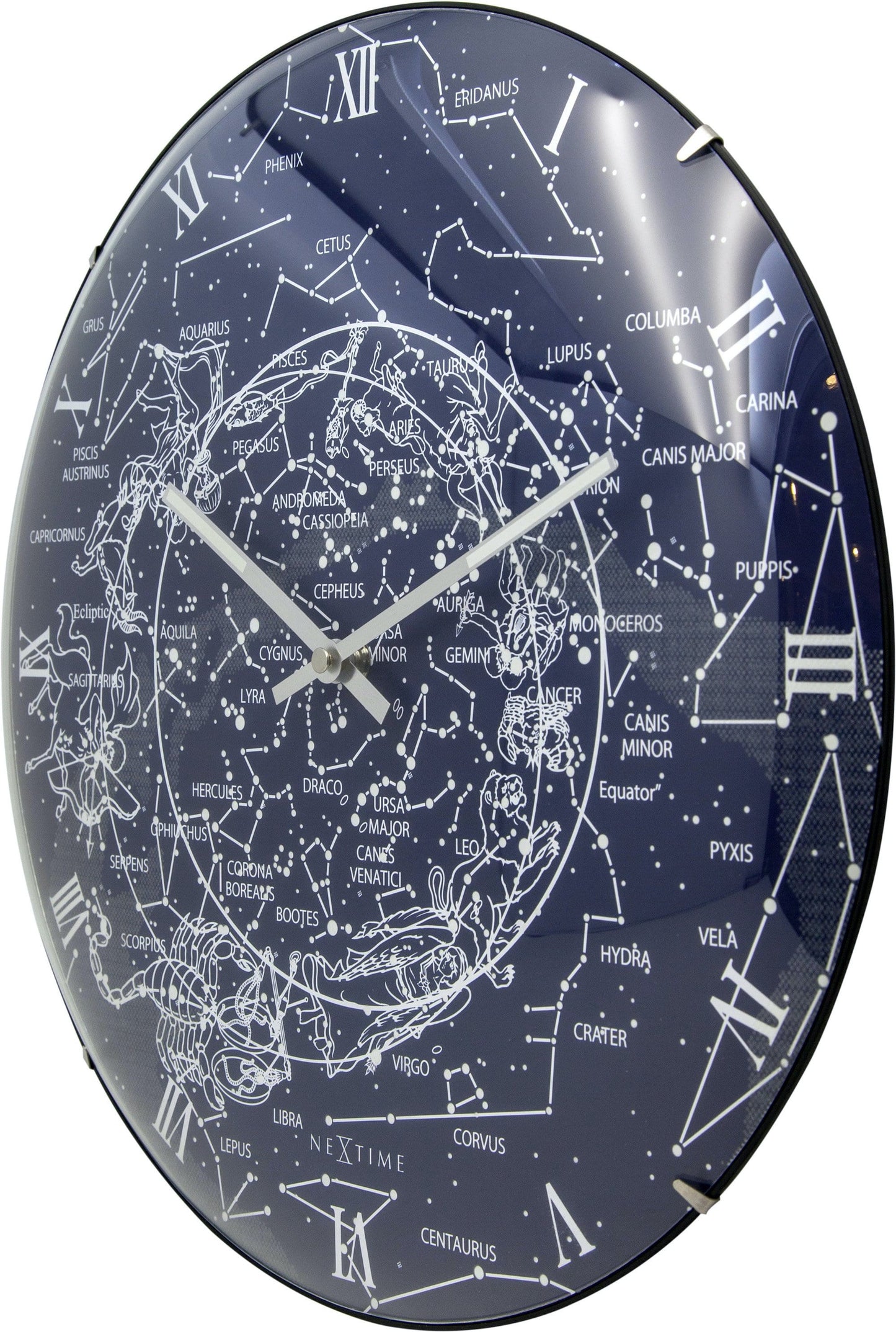 Wandklok 35 cm Glow in the Dark