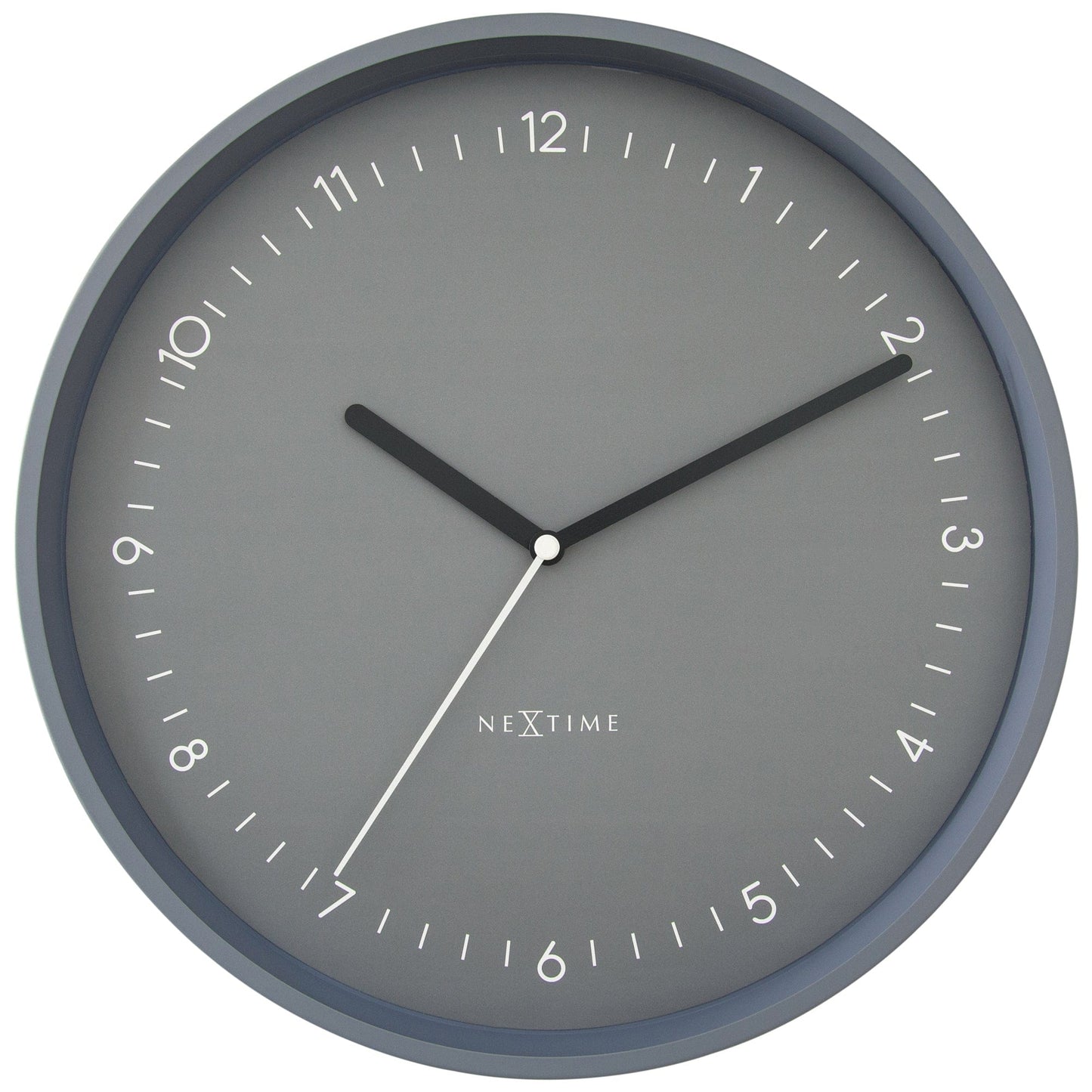 Stille Wandklok 30 cm Aluminium – Design Klok