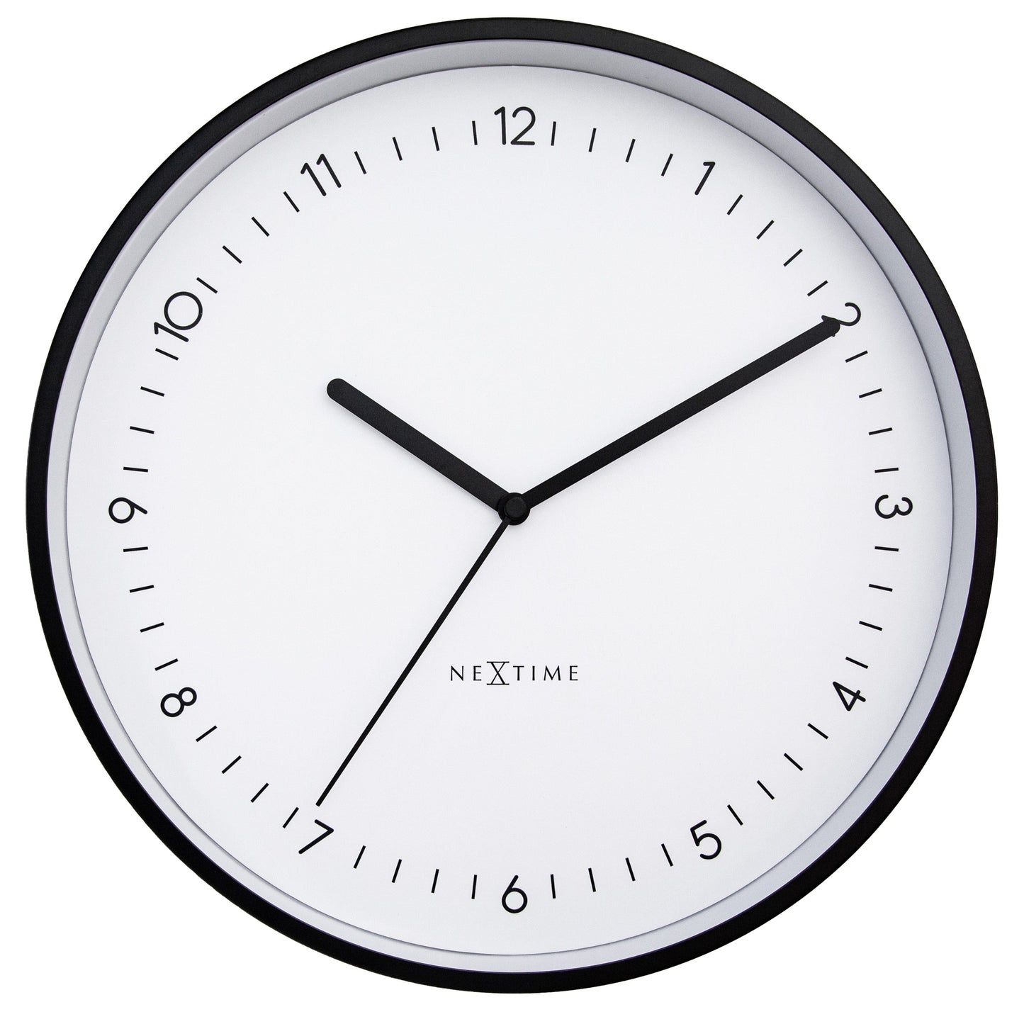 Stille Wandklok 30 cm Aluminium – Design Klok