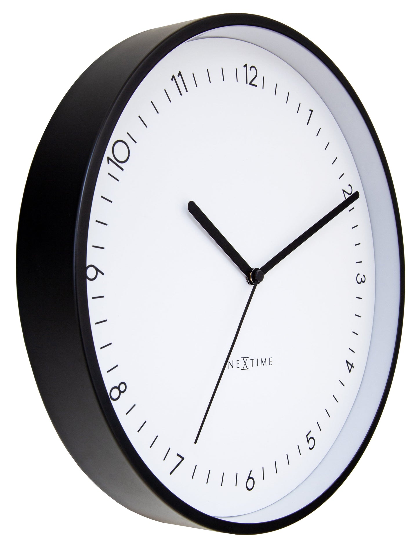 Stille Wandklok 30 cm Aluminium – Design Klok