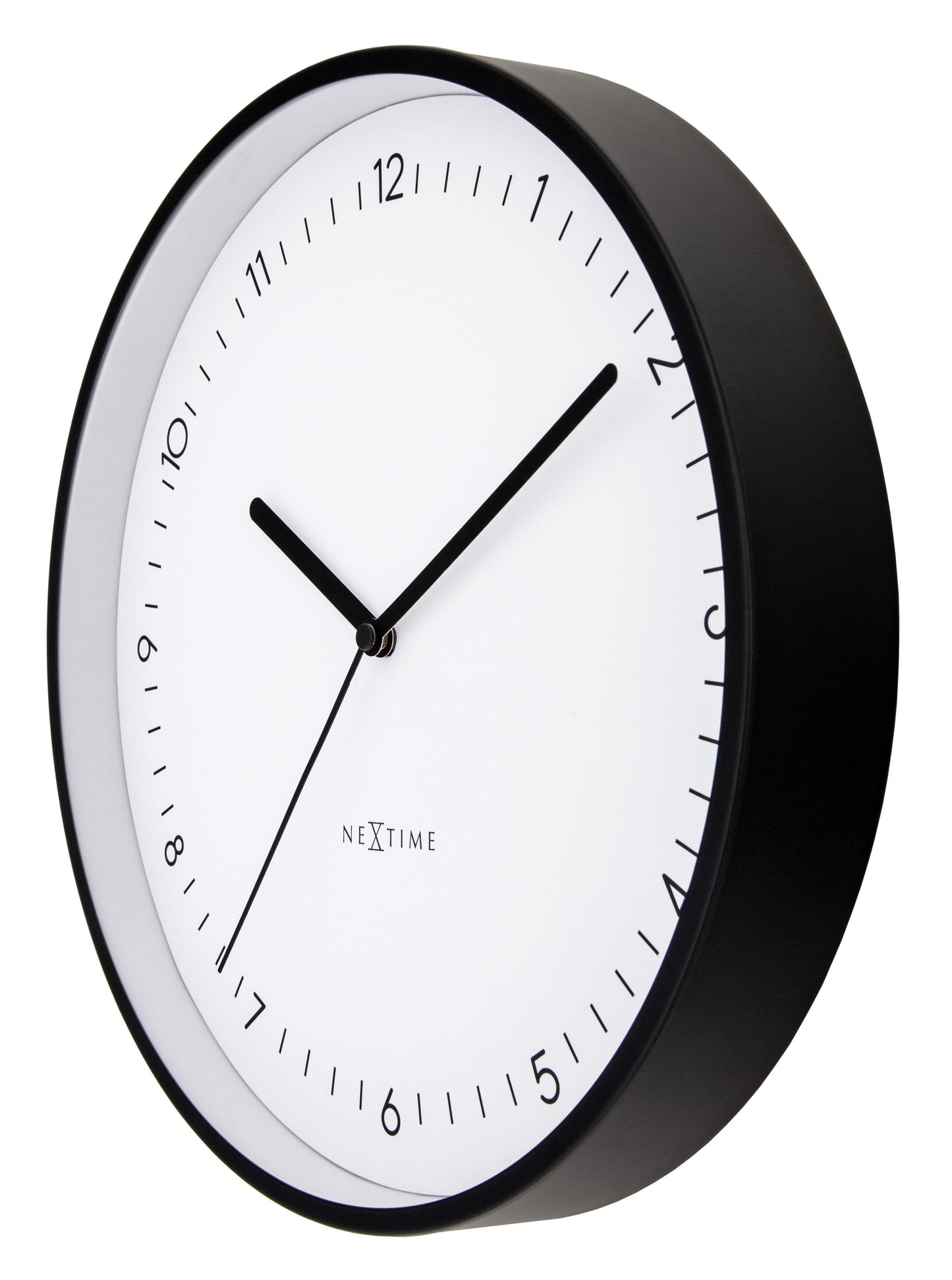 Stille Wandklok 30 cm Aluminium – Design Klok