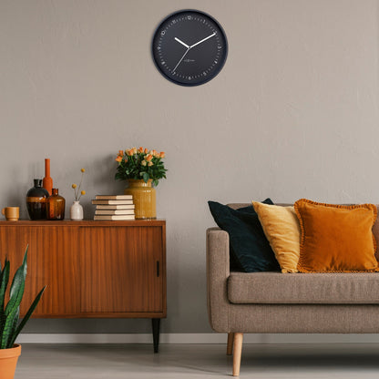 Stille Wandklok 30 cm Aluminium – Design Klok