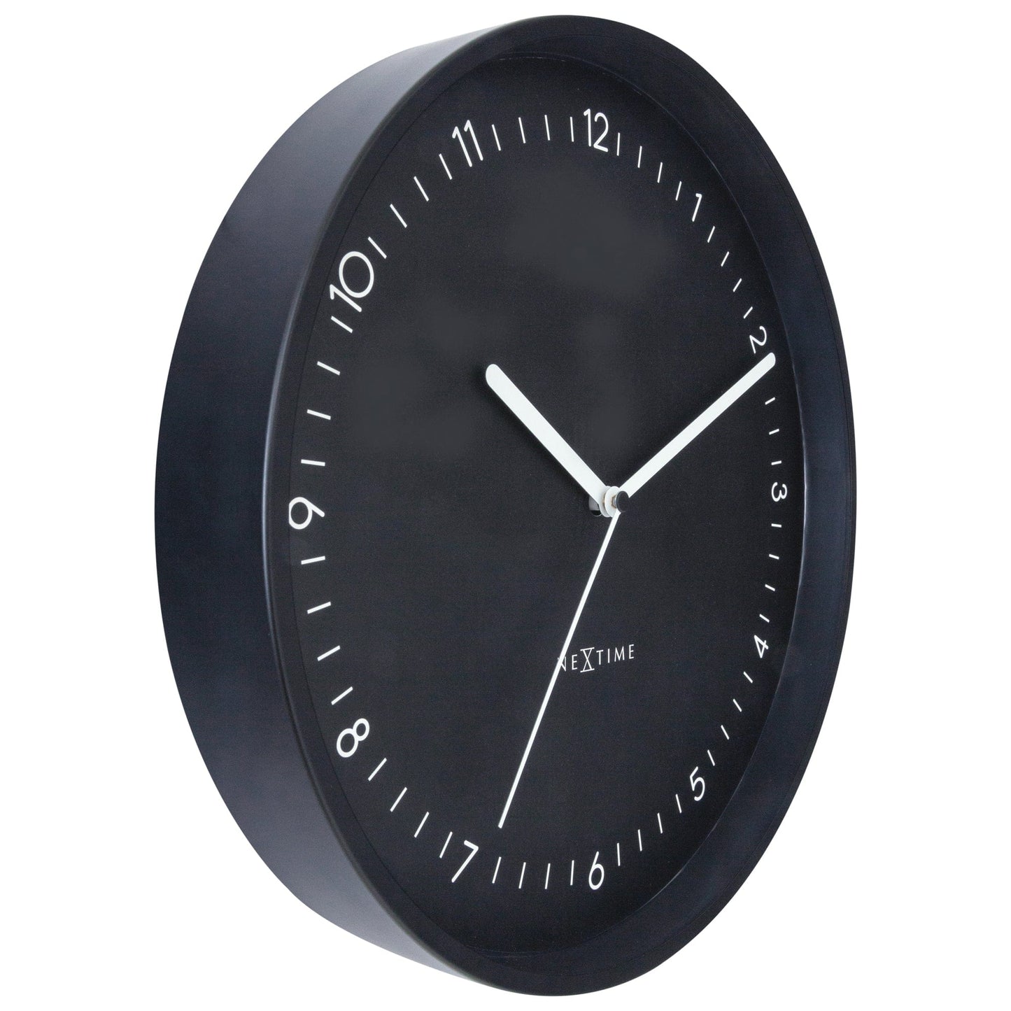 Stille Wandklok 30 cm Aluminium – Design Klok