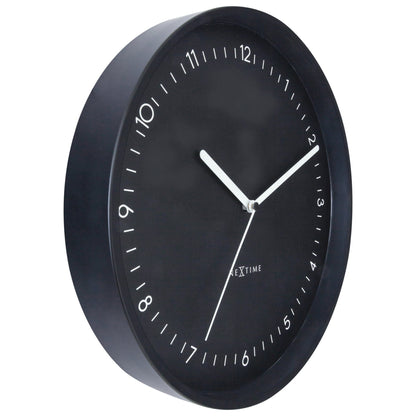 Stille Wandklok 30 cm Aluminium – Design Klok