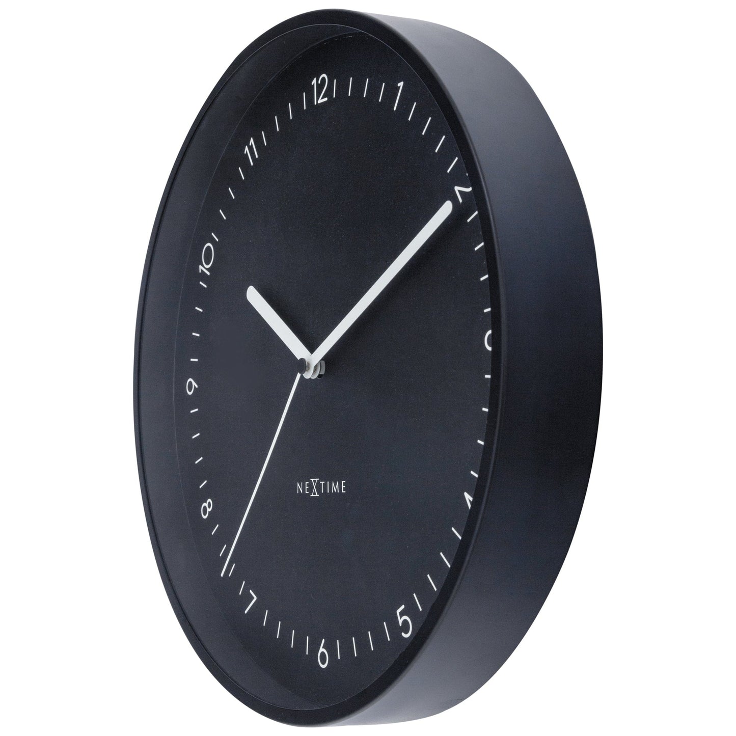 Stille Wandklok 30 cm Aluminium – Design Klok