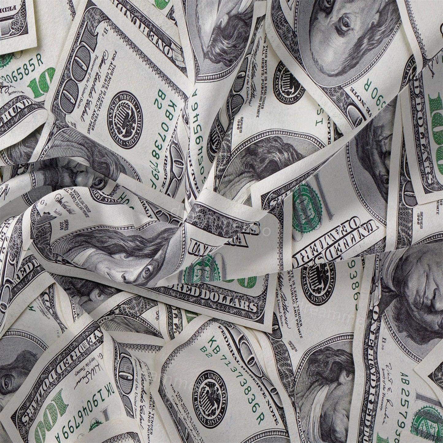 StyleKids - Dekbedovertrek Kids Rich Dollars Beddengoed Set Kinderkamer Tiener