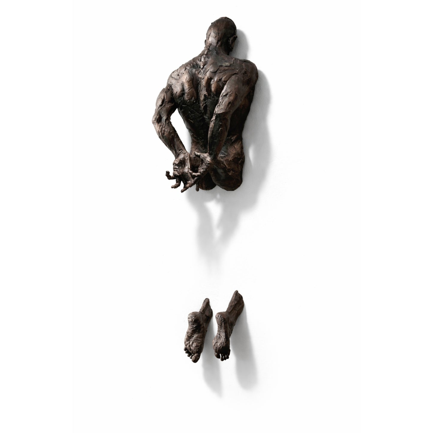 Decolind Wandsculptuur – 3D – Koperkleur – Abstract