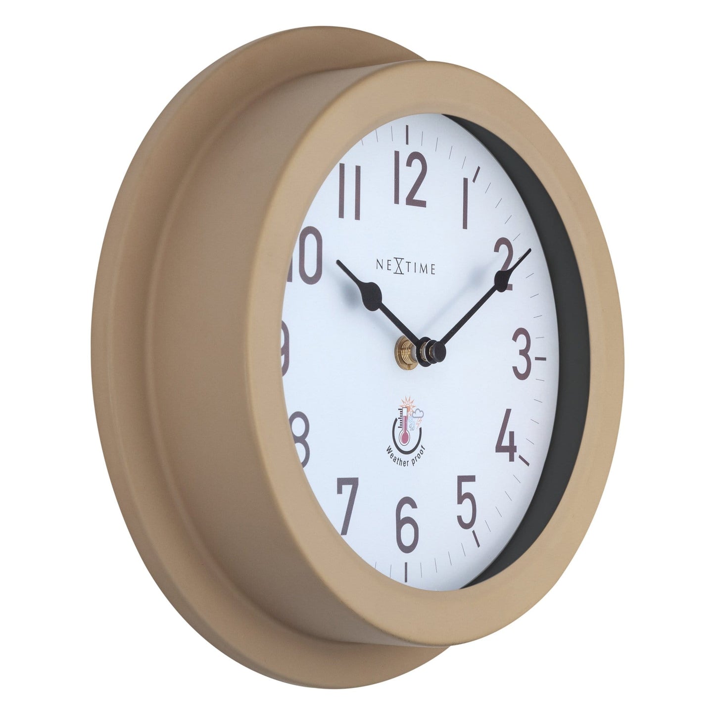 Buiten Wandklok 22 cm Weerbestendig