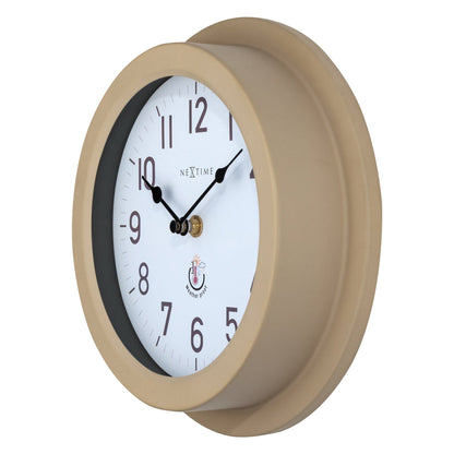 Buiten Wandklok 22 cm Weerbestendig