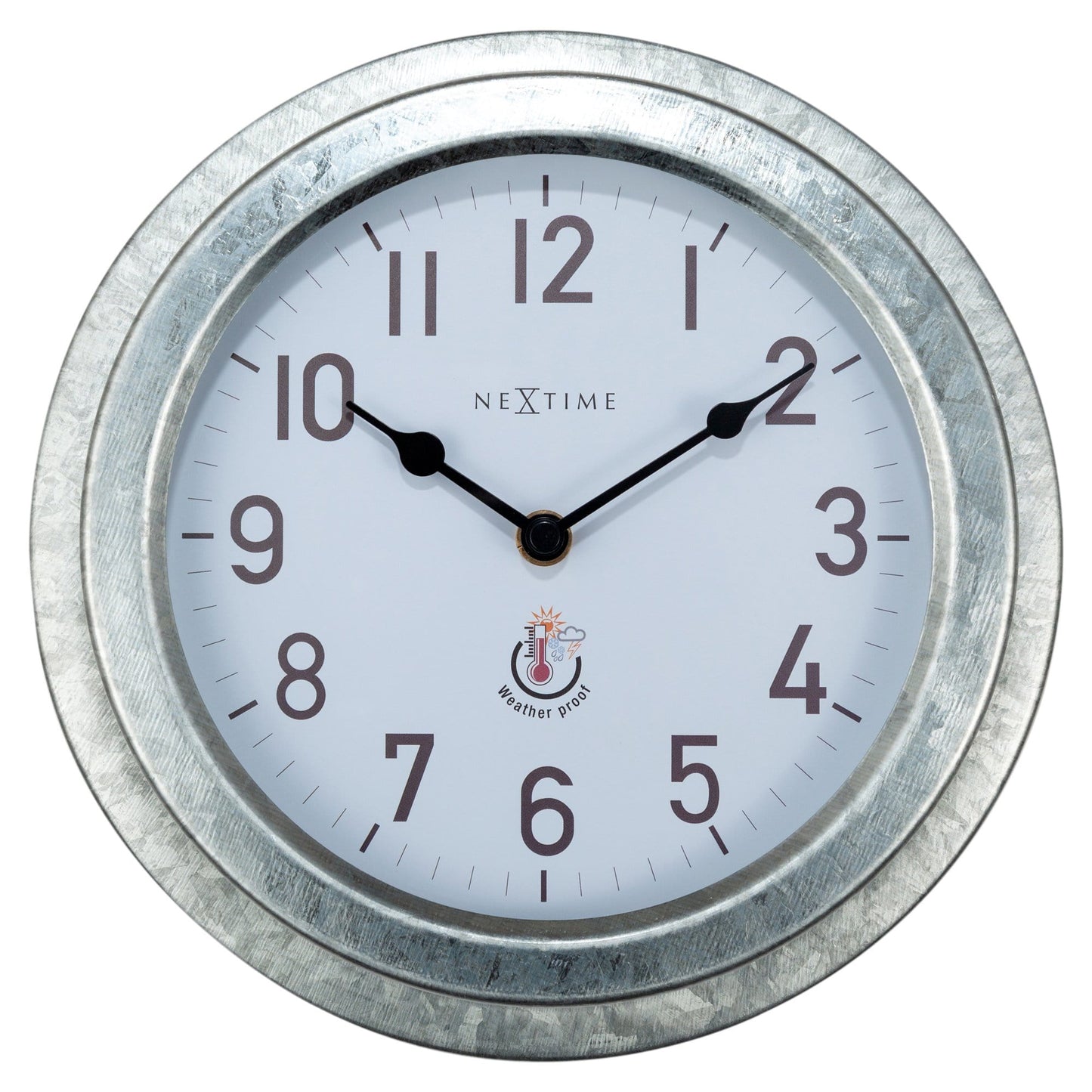 Buiten Wandklok 22 cm Weerbestendig