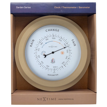 Barometer Buiten 22 cm – Weerbestendig Metaal