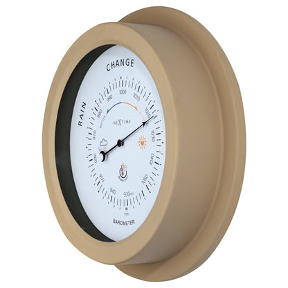 Barometer Buiten 22 cm – Weerbestendig Metaal