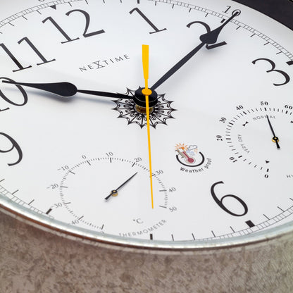 Buiten Wandklok 40,5 cm Weerbestendig
