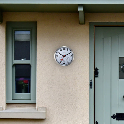 Buiten Wandklok 35 cm Weerbestendig