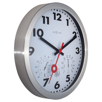 Buiten Wandklok 35 cm Weerbestendig