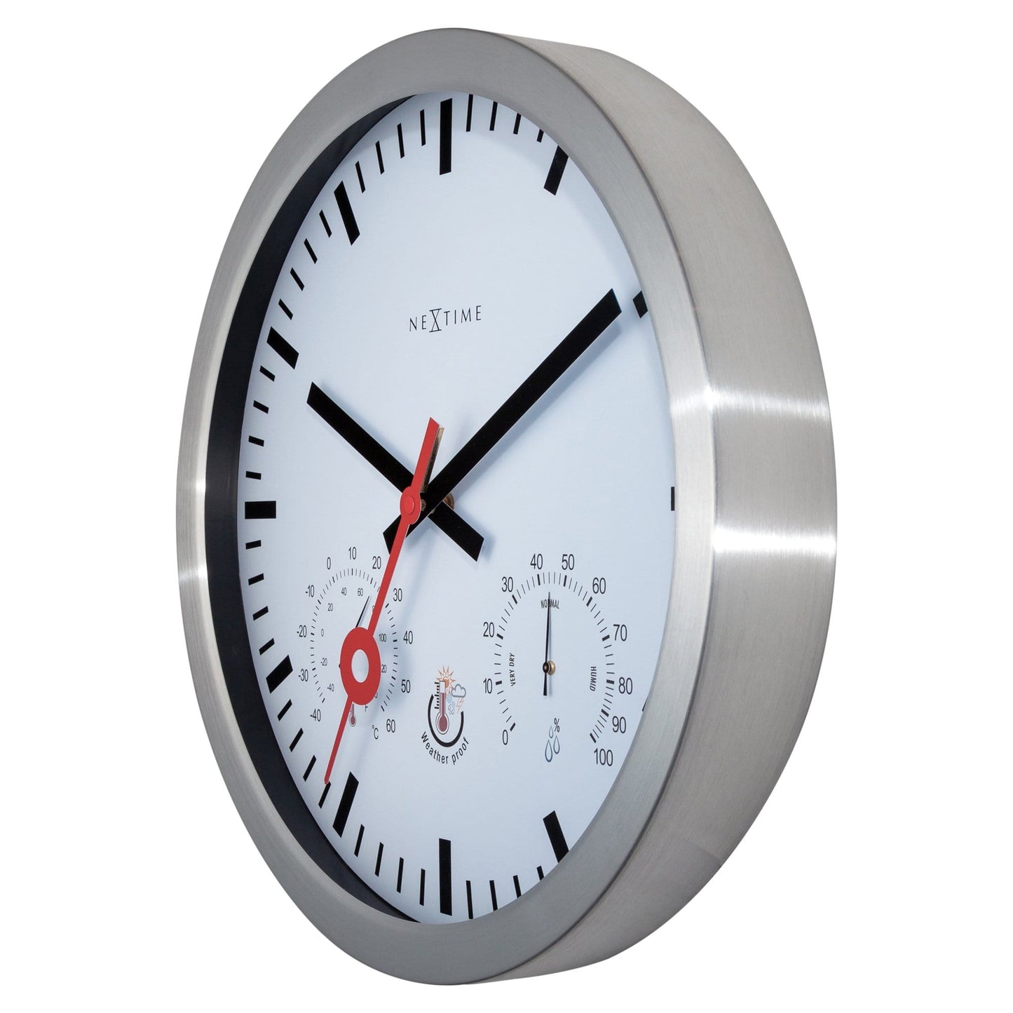 Buiten Wandklok 35 cm Weerbestendig