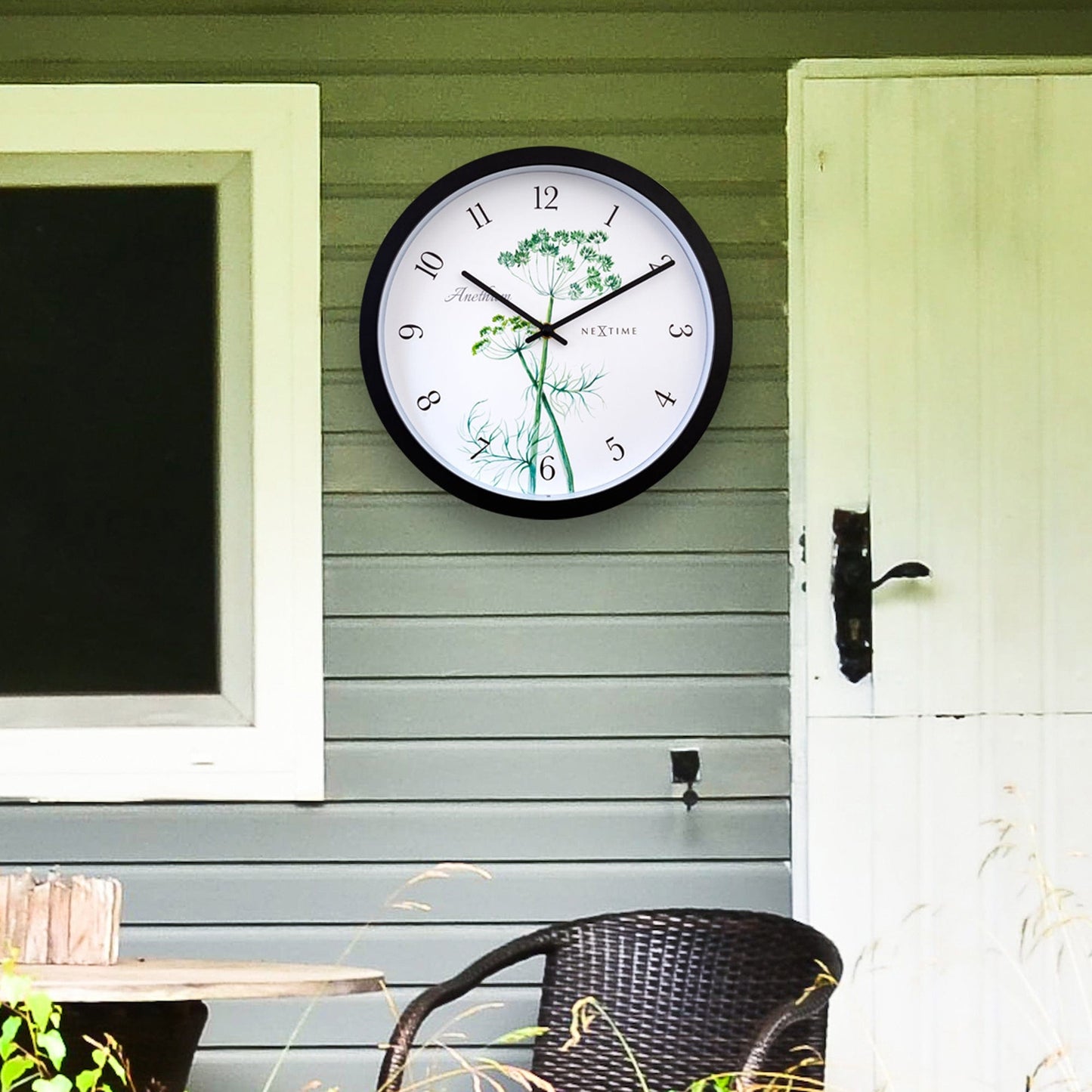 Buiten Wandklok 30,5 cm Weerbestendig