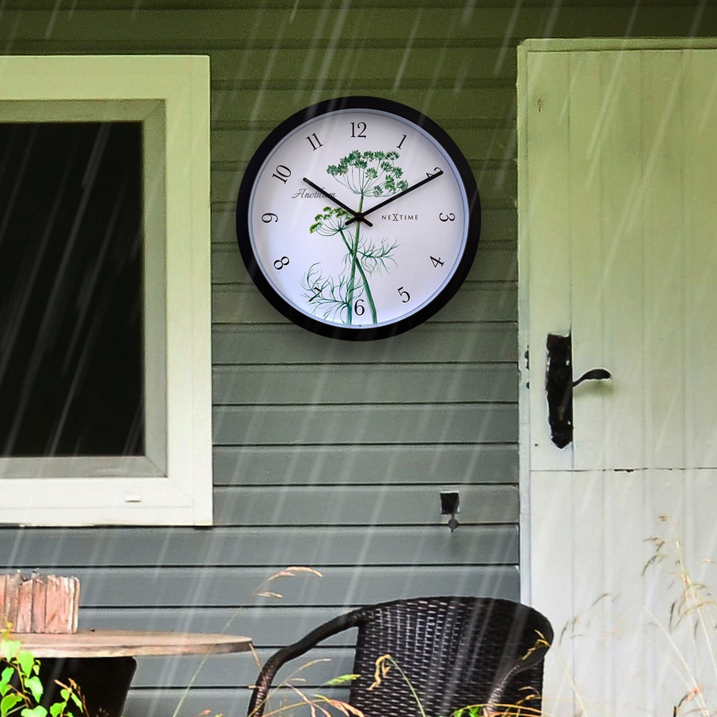 Buiten Wandklok 30,5 cm Weerbestendig