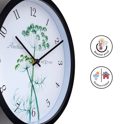 Buiten Wandklok 30,5 cm Weerbestendig
