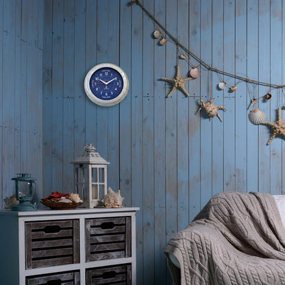 Wandklok met Getijdenmeter 22 cm